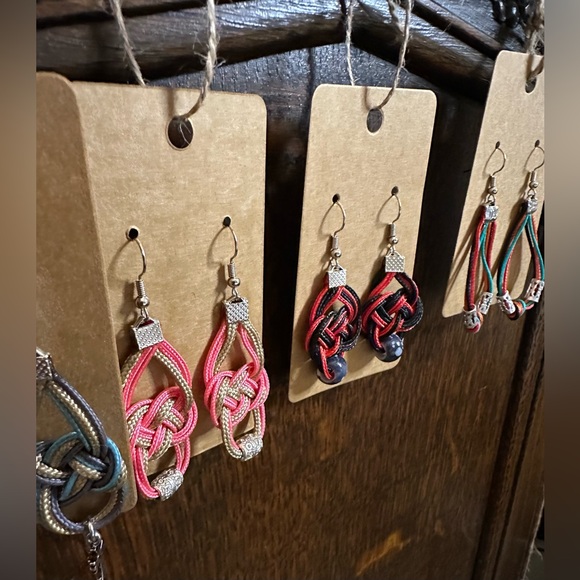 HandMade Boho Earrings NEW 🧵 - Picture 2 of 4